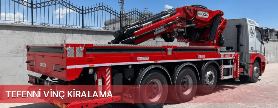 Tefenni İlçemi Vinç Kiralama